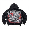 Cherub Hoodie 2 - Black/Red