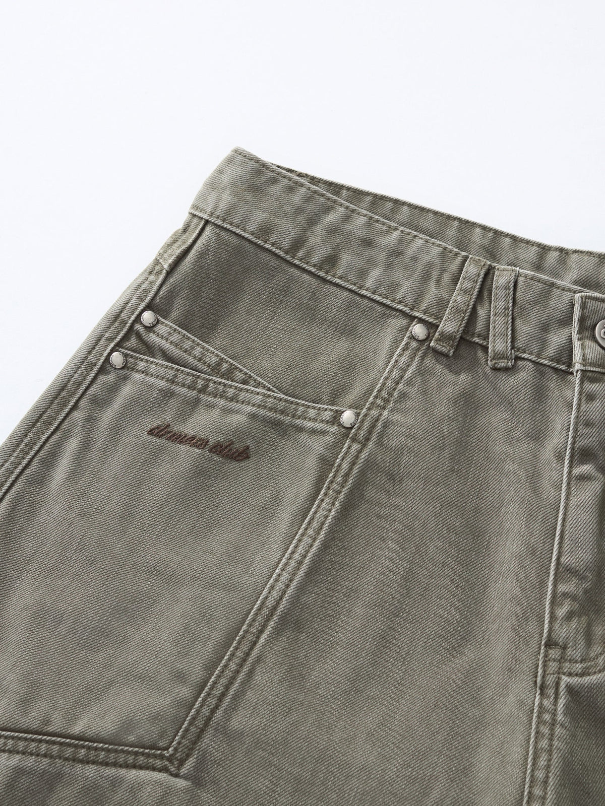 UTILITY PANEL SHORTS - ARMY GREEN