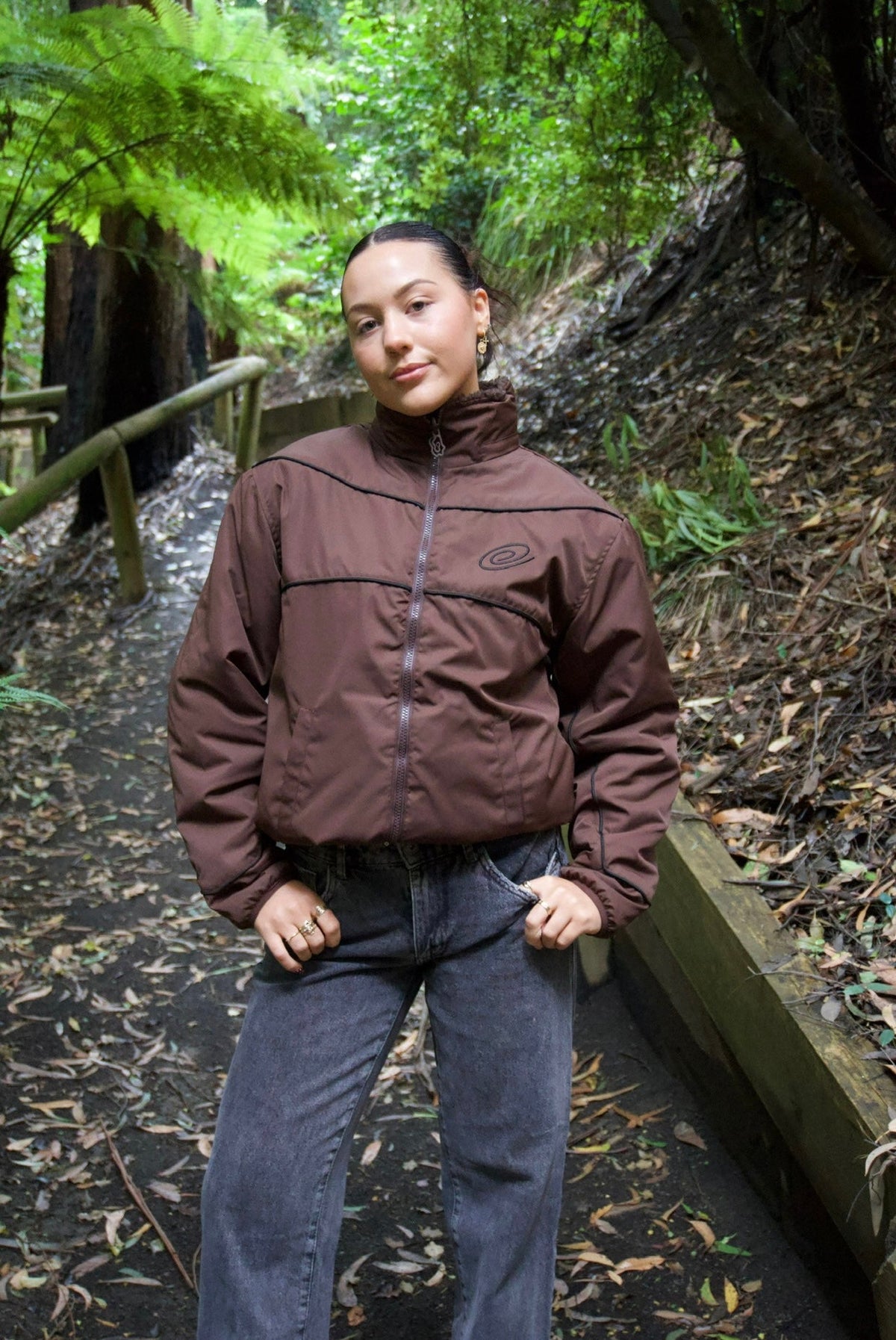 Dark Mocha Reversible Fleece