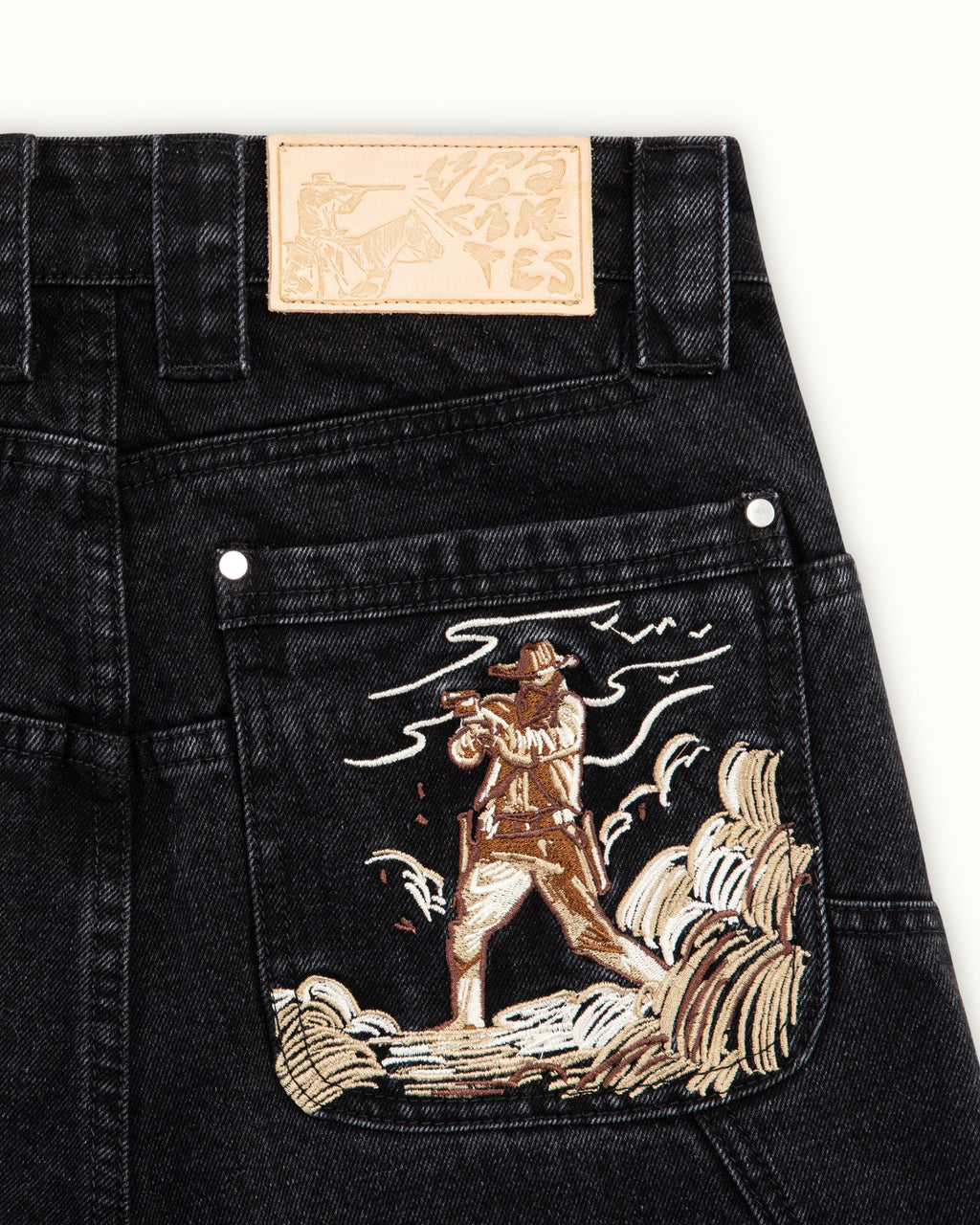 Fast Draw Black Denim
