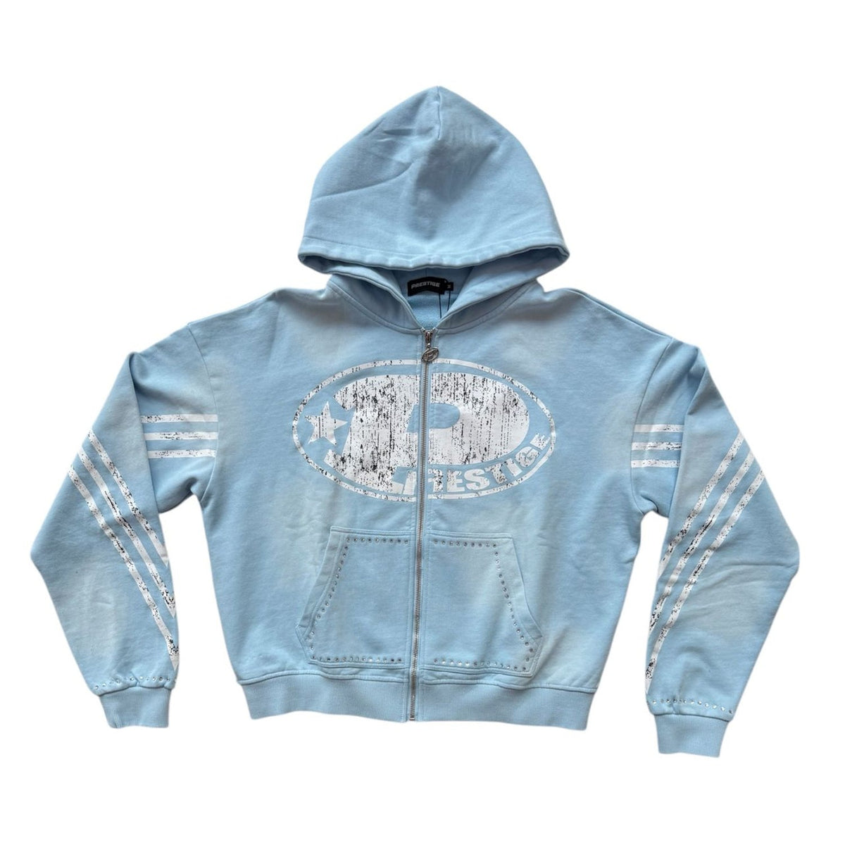 Prestige P Logo Rhinestone Hoodie