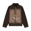 "jazz v2" denim Jacket brown
