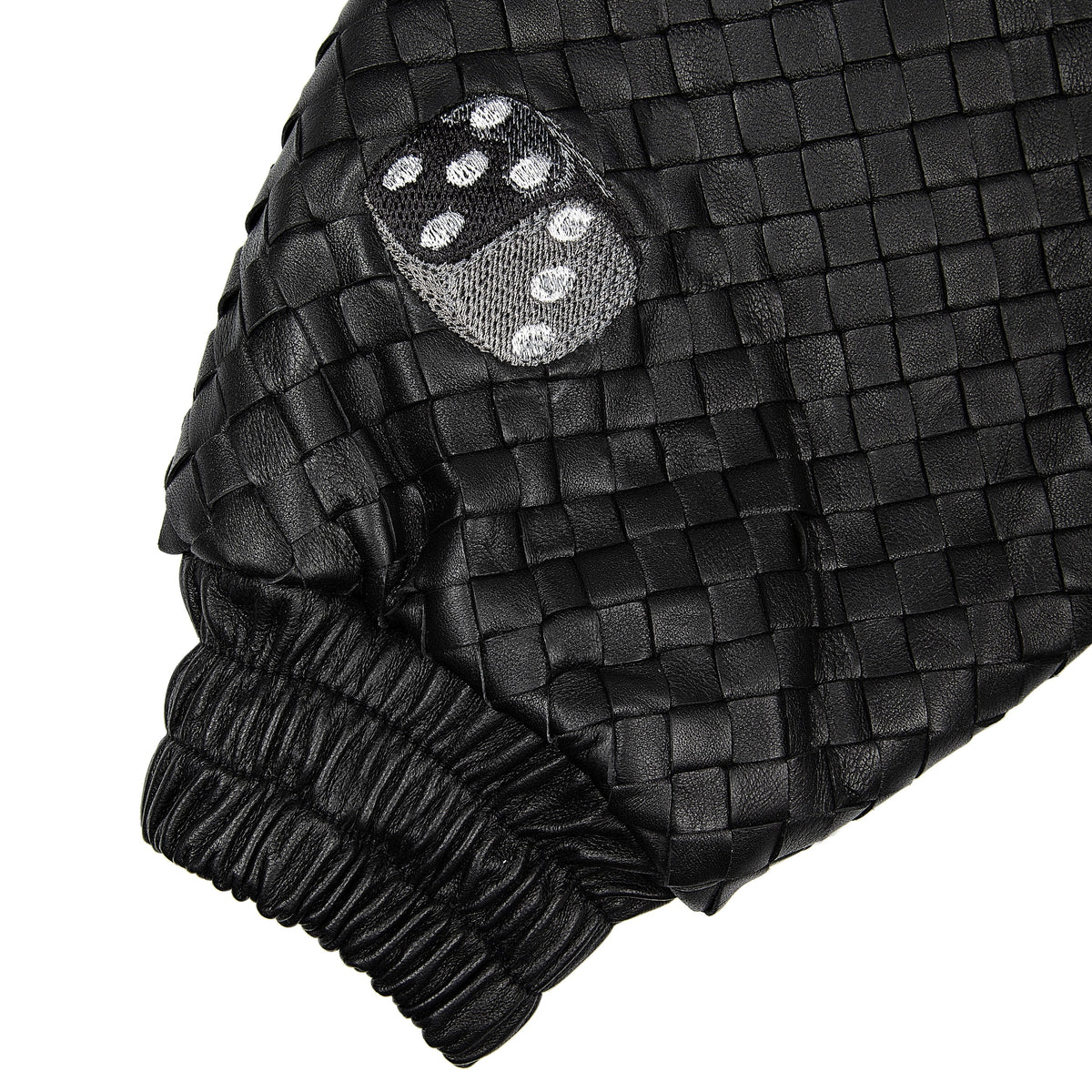 "dice" Leather Jacket