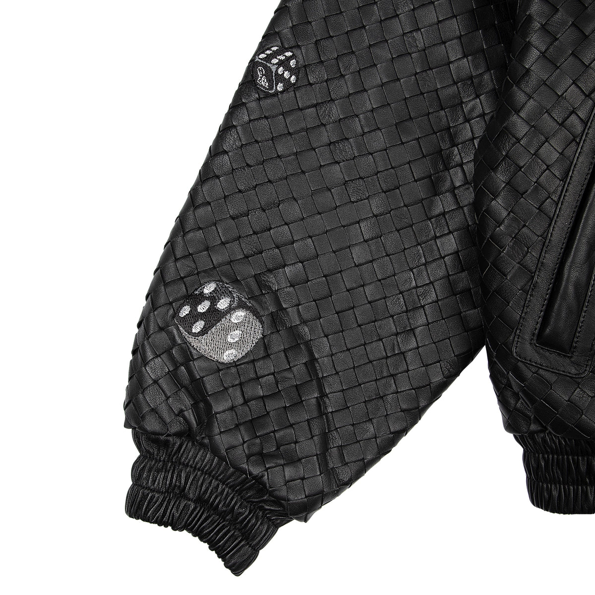 "dice" Leather Jacket