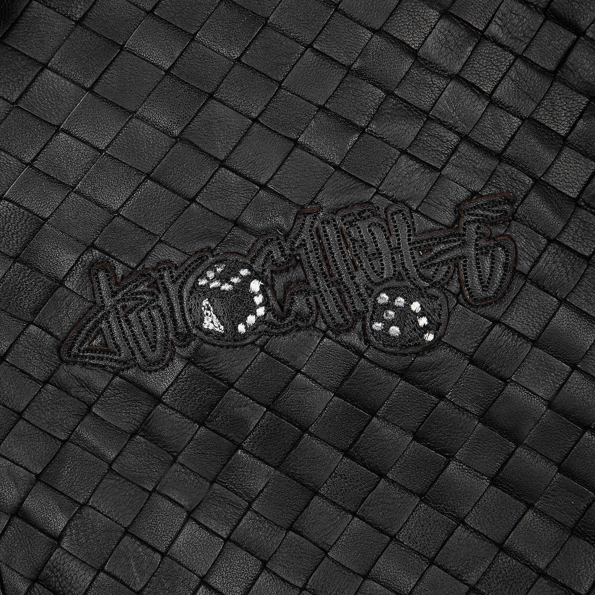 "dice" Leather Jacket