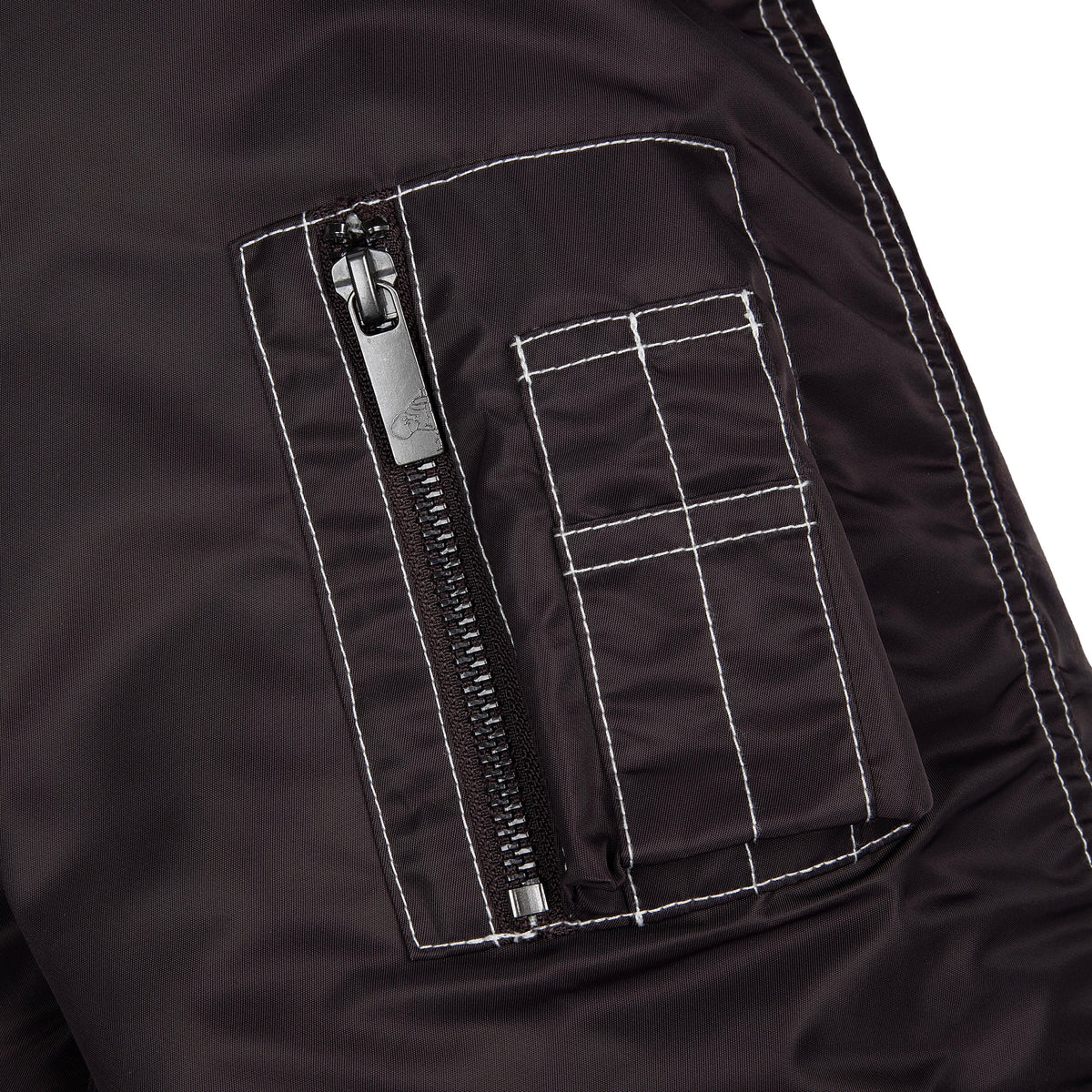 "yakuza v2" bomber Jacket deep plum