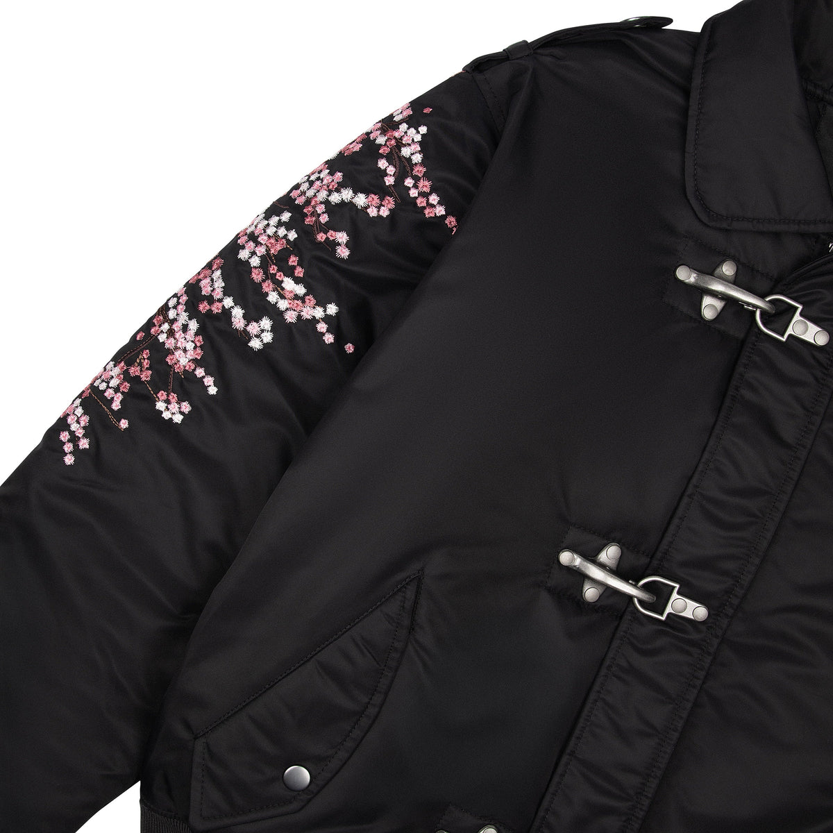 "blossom v3" bomber Jacket black