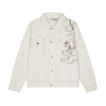 "yakuza" denim Jacket off white