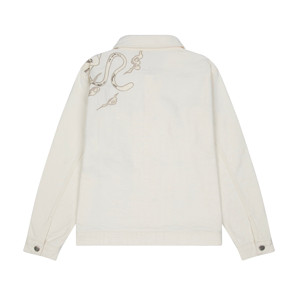 "yakuza" denim Jacket off white
