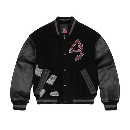 "wall street" varsity Jacket