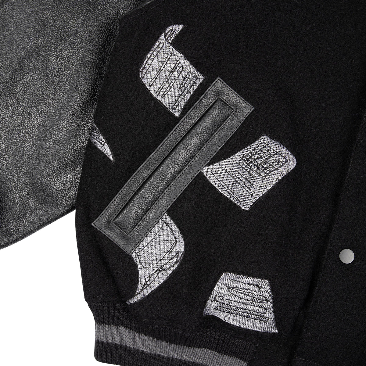 "wall street" varsity Jacket