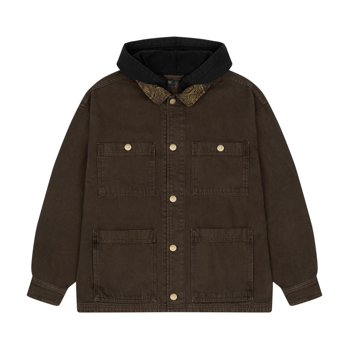 "yakuza" brown washed denim Jacket