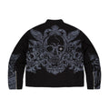 "hellboy" denim Biker jacket black