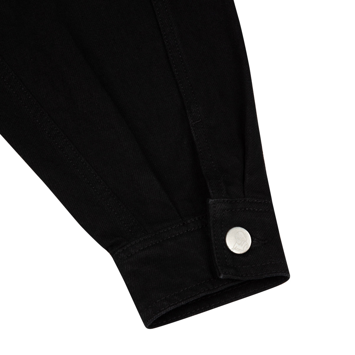 "hellboy" denim Jacket black