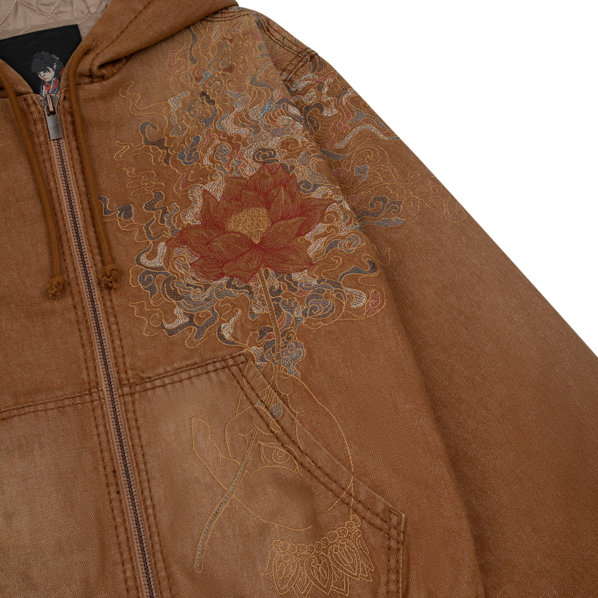 "lotus v2" workwear Jacket camel