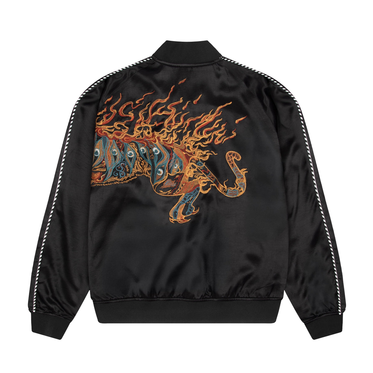 "lotus v2" satin Jacket