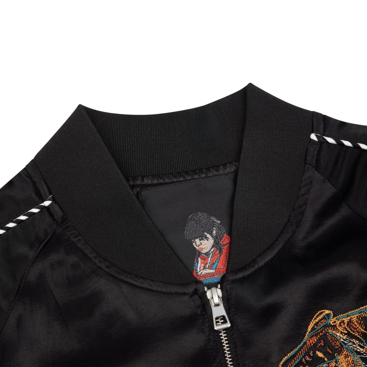 "lotus v2" satin Jacket