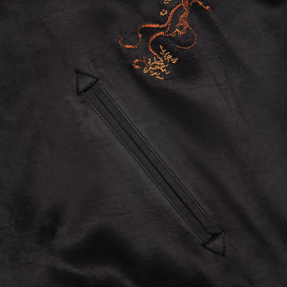 "lotus v2" satin Jacket