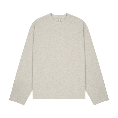 "blossom" waffle Longsleeve grey melange