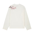 "blossom" waffle Longsleeve off white