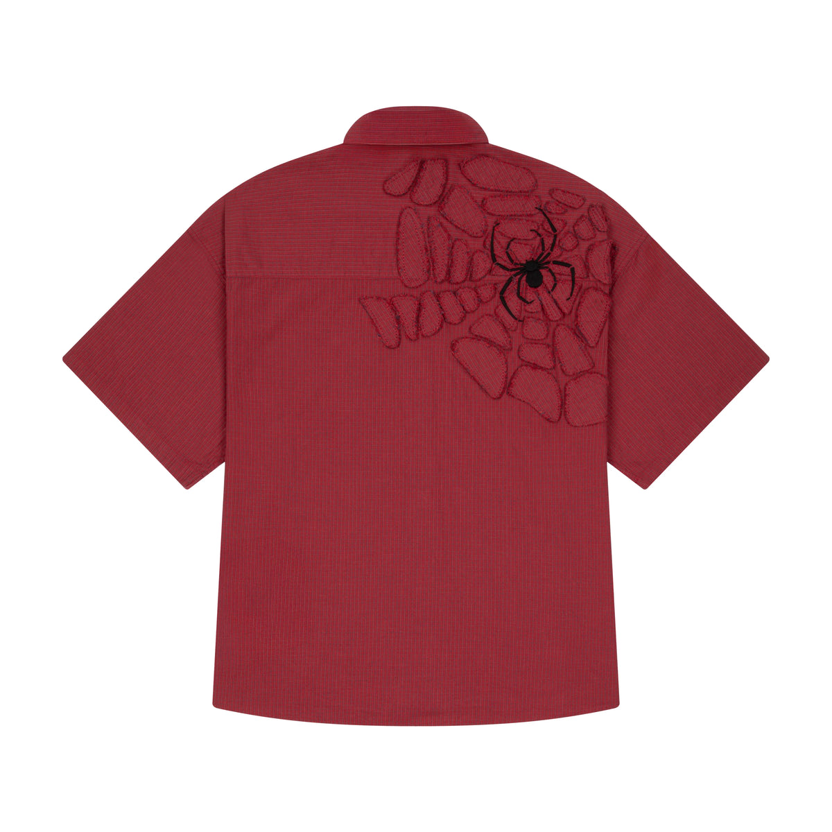 "spiderweb v2" Shirt plaid red