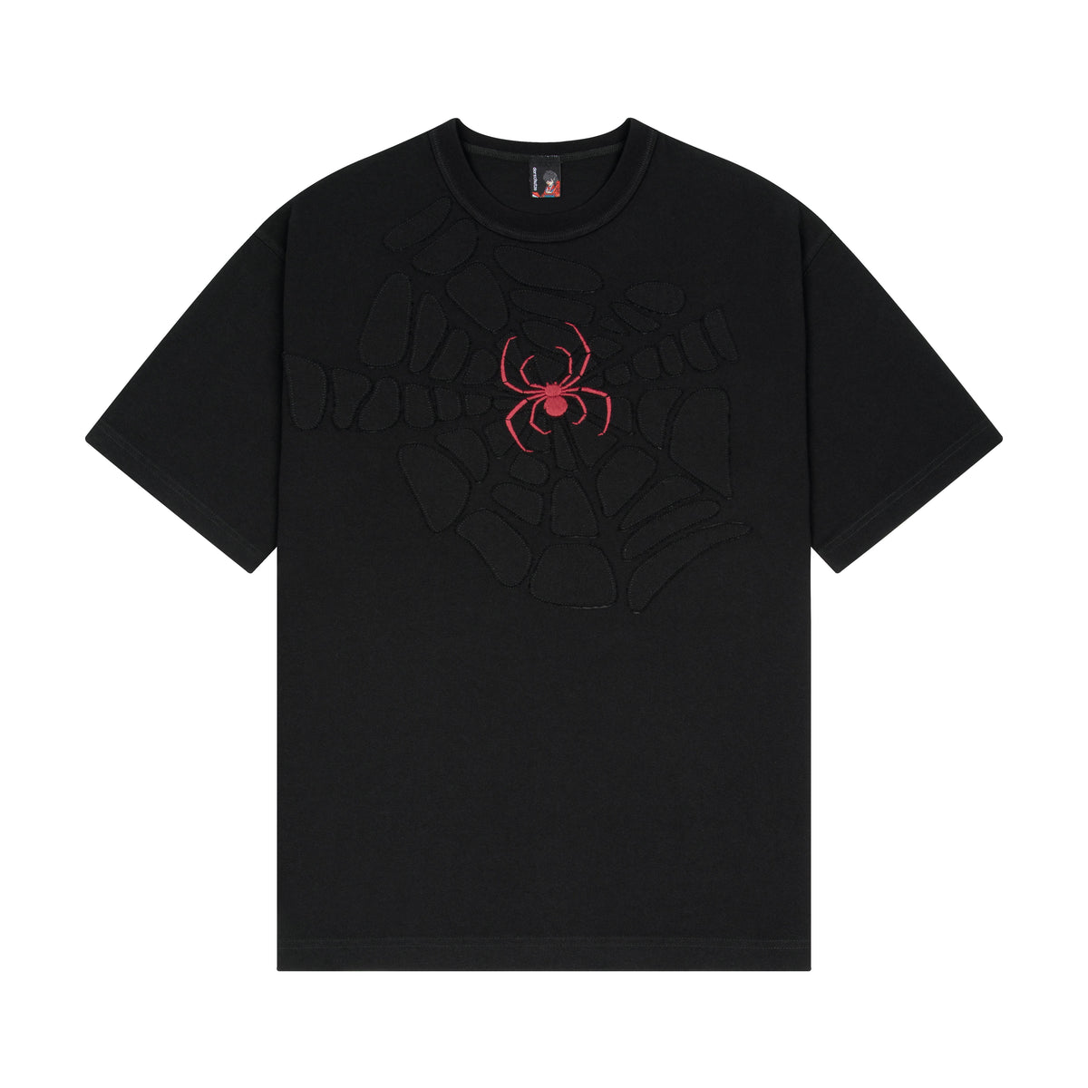 "spiderweb v2" T Shirt black