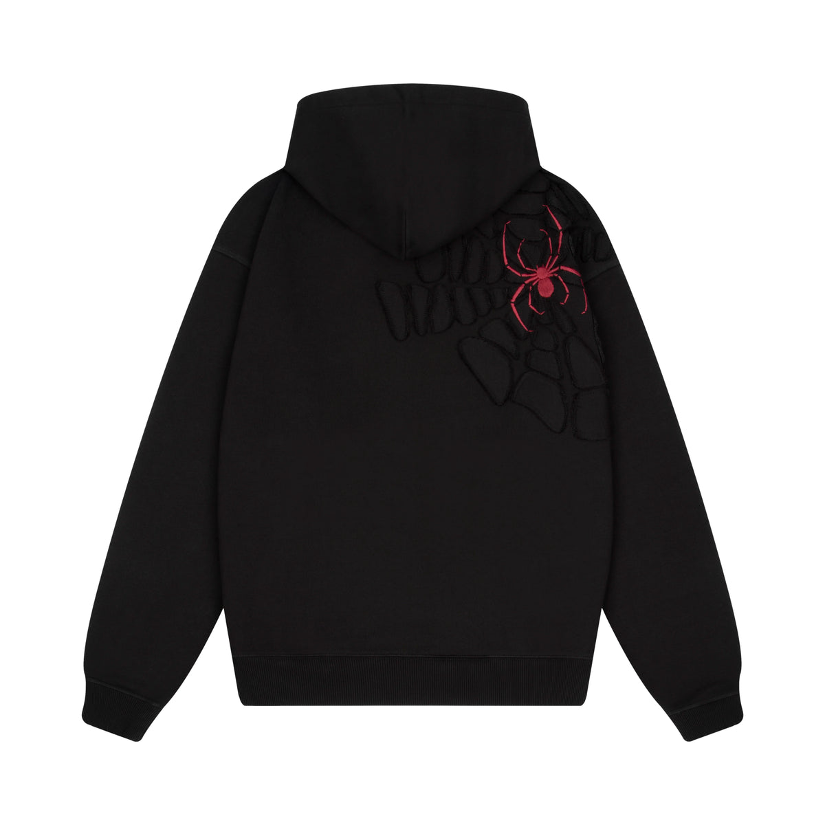 "spiderweb v2" Hoodie black