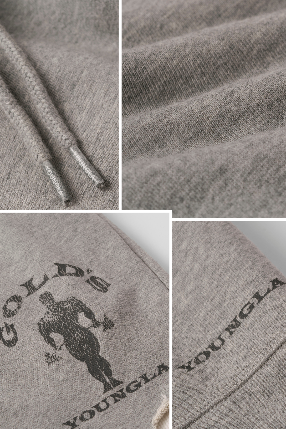2054 - Gold's Iron Legacy Layered Joggers