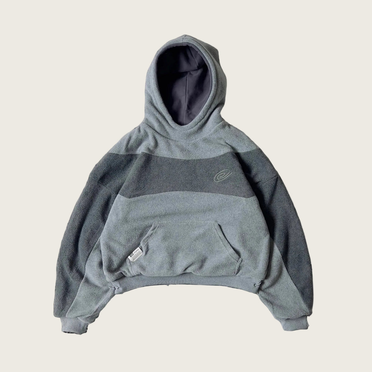 Reversible fleece hoodie