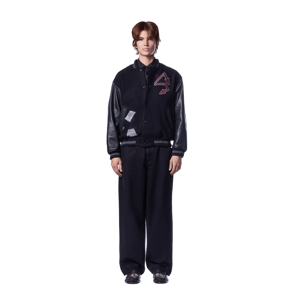 "wall street" varsity Jacket