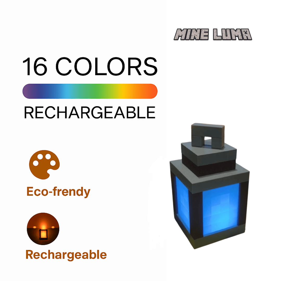 Lantern with LED Chain