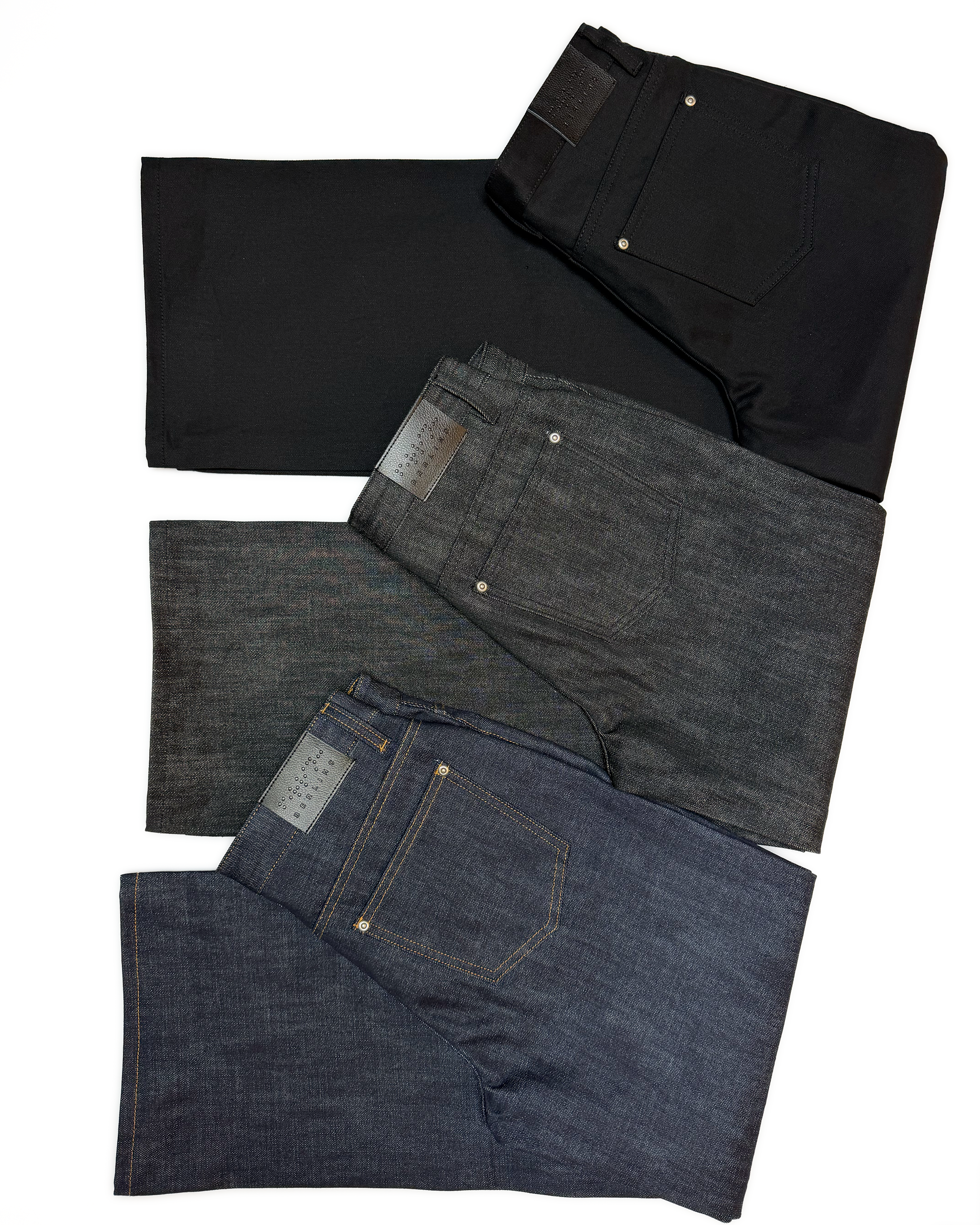 UNIFORM CUT INDIGO JAPANESE RELAXED SELVEDGE JEANS