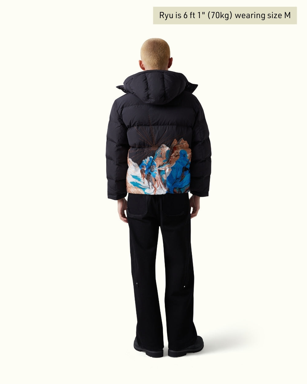 Rihla Puffer Black