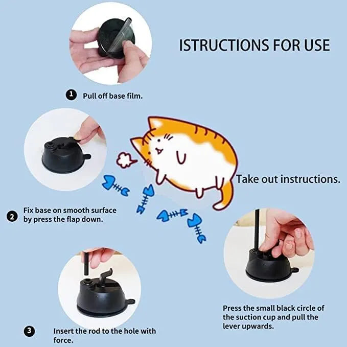 Interactive Cat Toys Natural Bird Feather