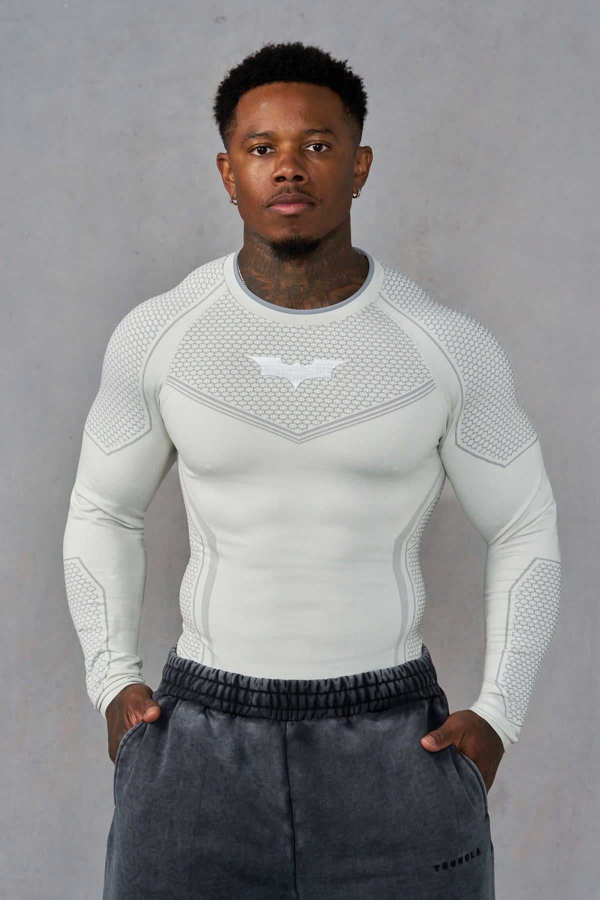 8004 - Batman Compression Longsleeves New Colors