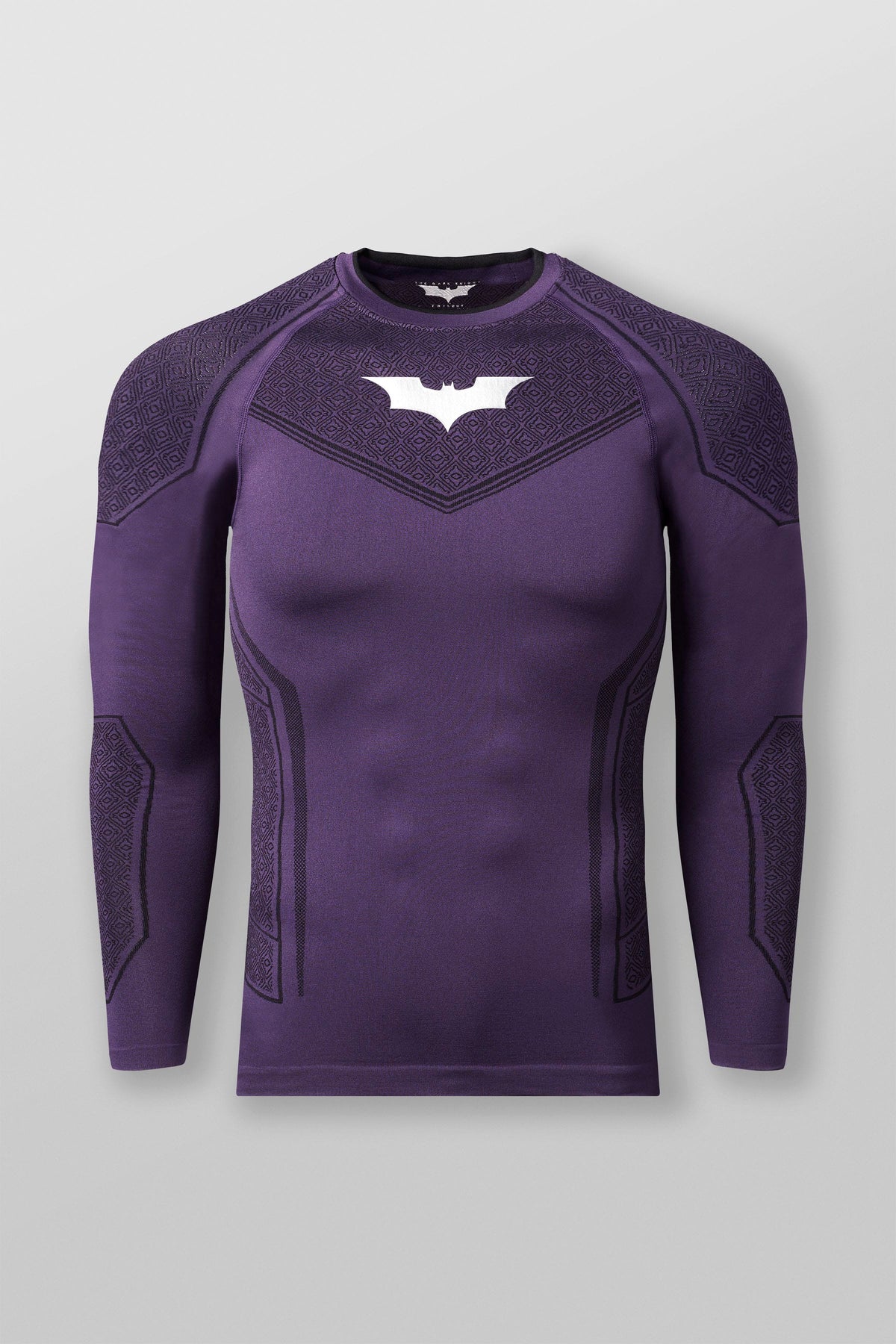 8004 - Batman Compression Longsleeves - Purple Limited Edition