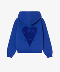 HOODIE BLEU ROYAL GLITTER