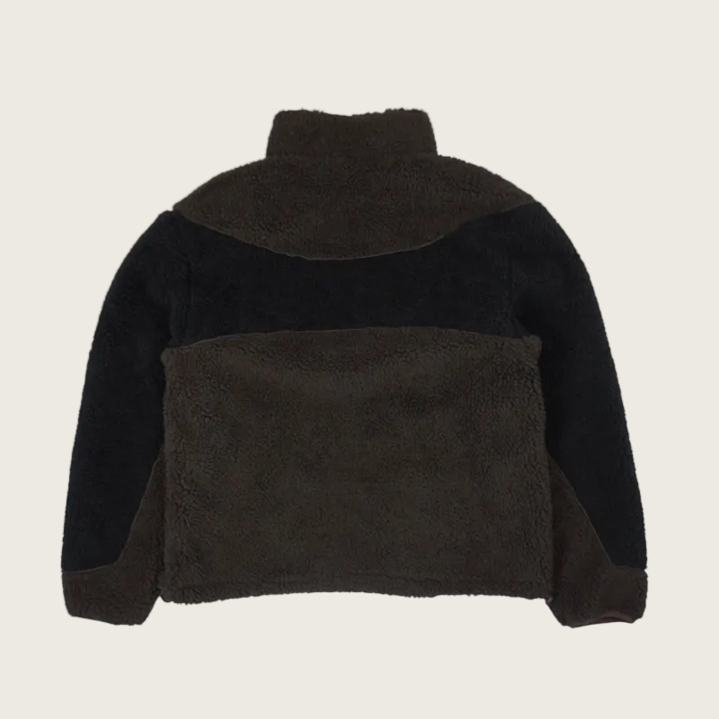 Dark Mocha Reversible Fleece