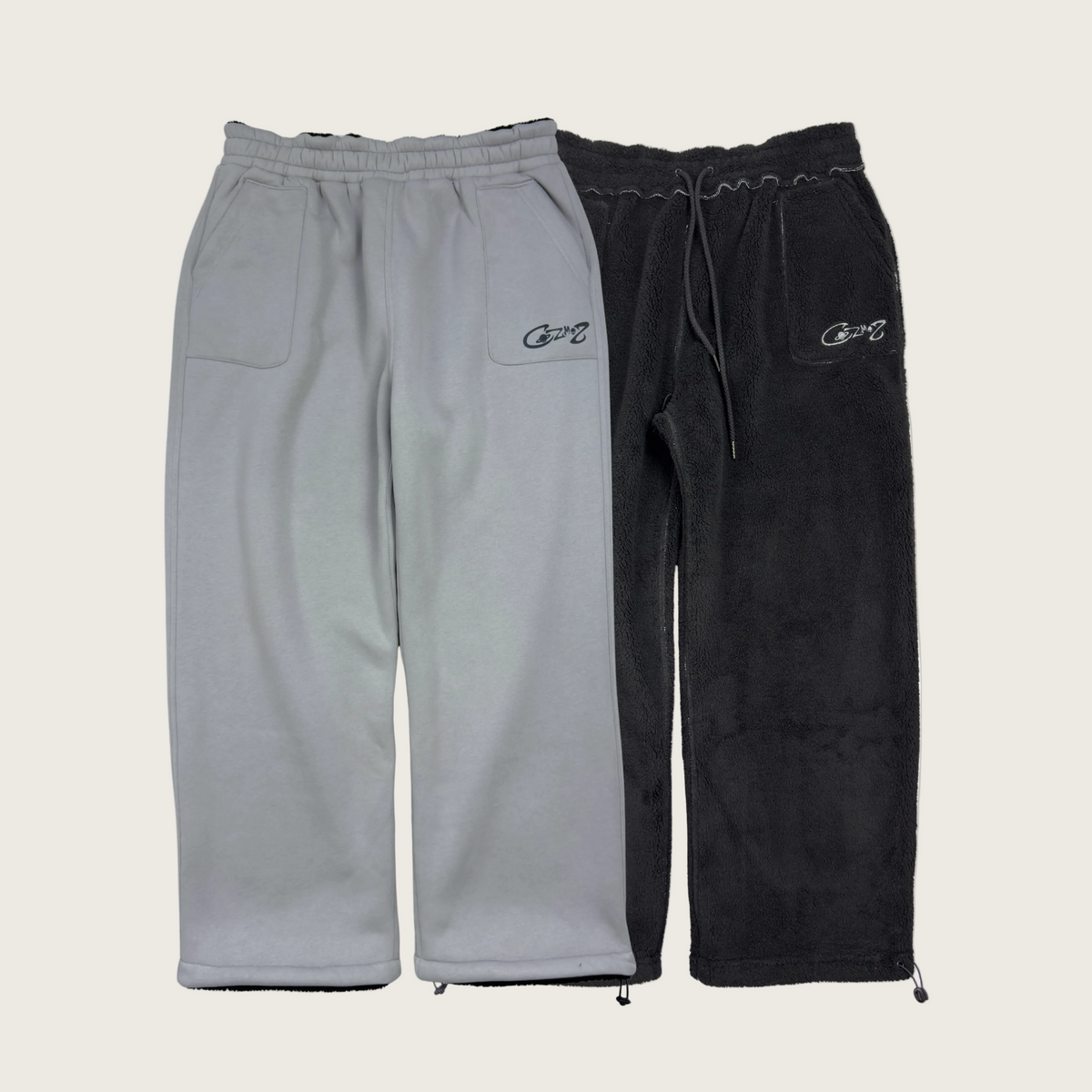 Reversible Sweatpants(Grey & Black)