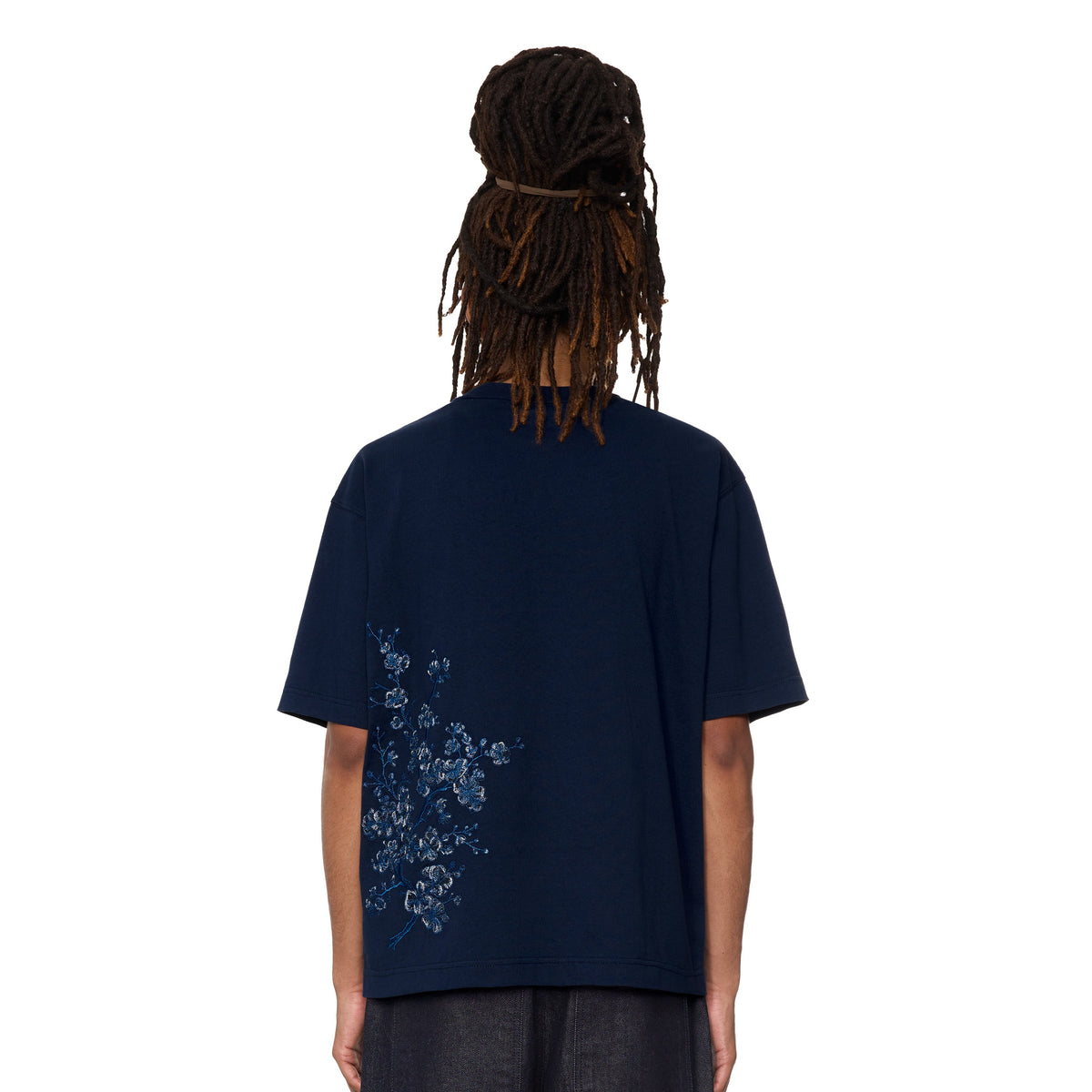 "wildflower" T Shirt navy