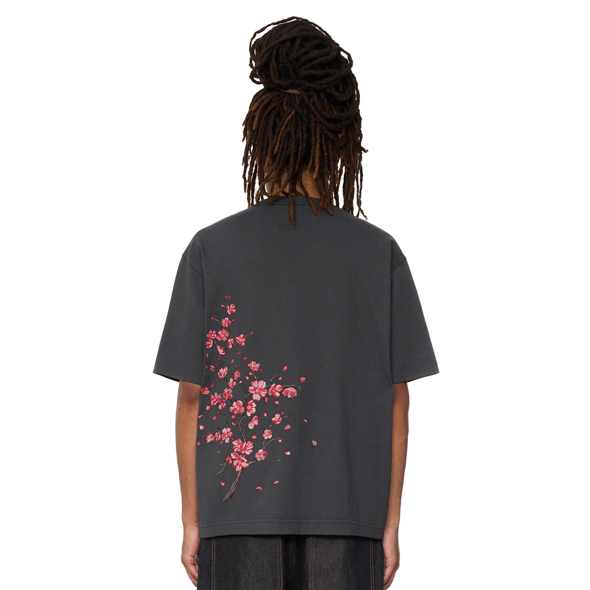 "wildflower" T Shirt anthracite 02