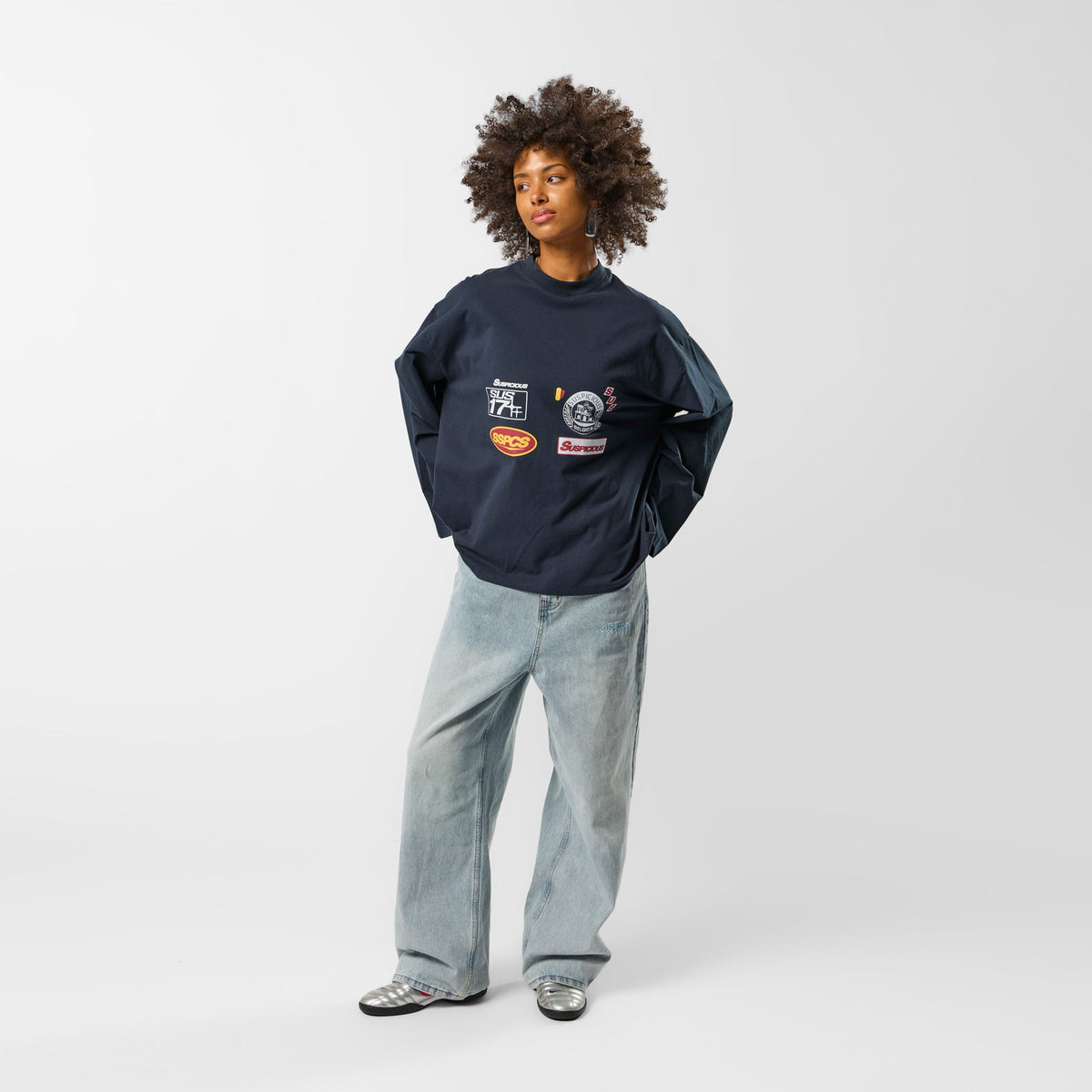 Off Season / Badge Line Up Longsleeve - Nightfall