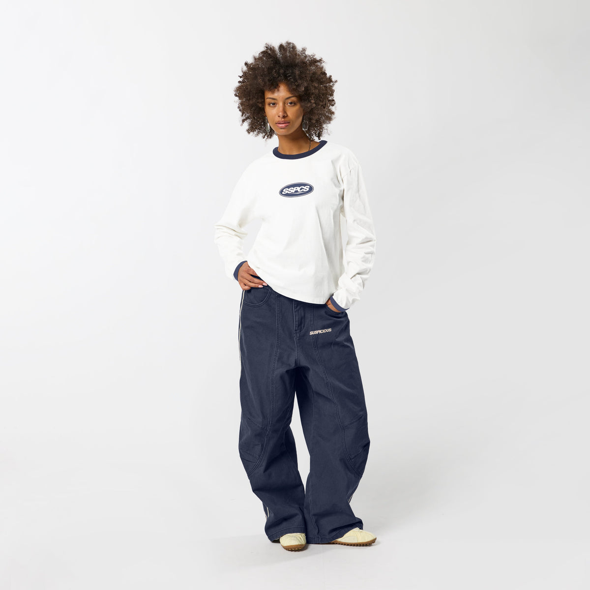 Off Season / Badge Ringer Longsleeve - Nightfall