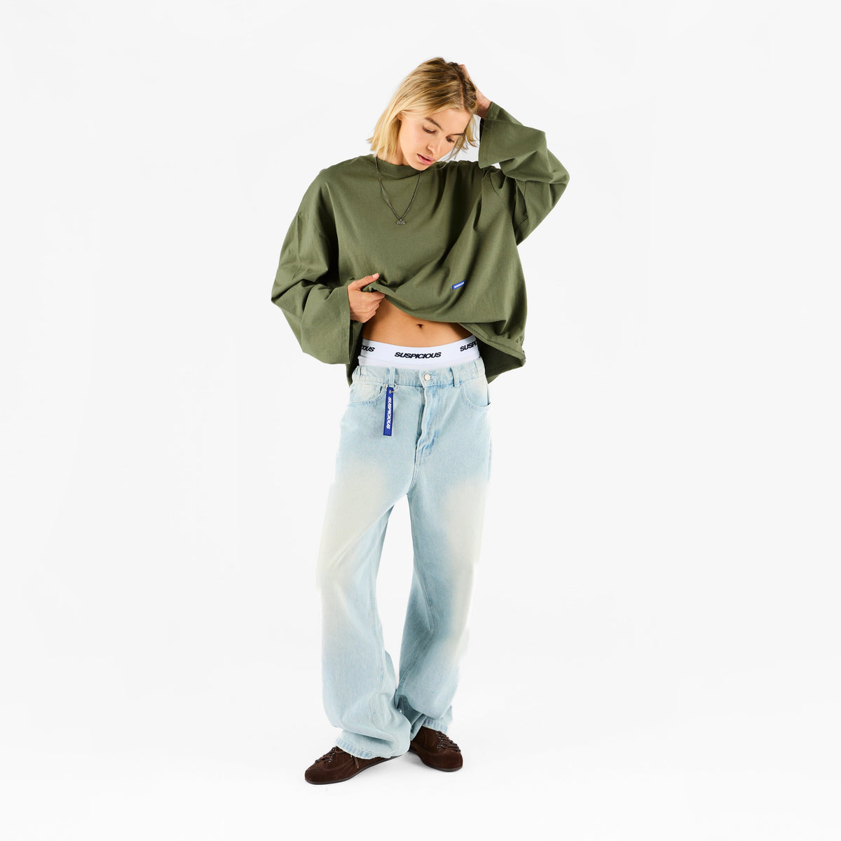 Basics / Basic Longsleeve - Olive