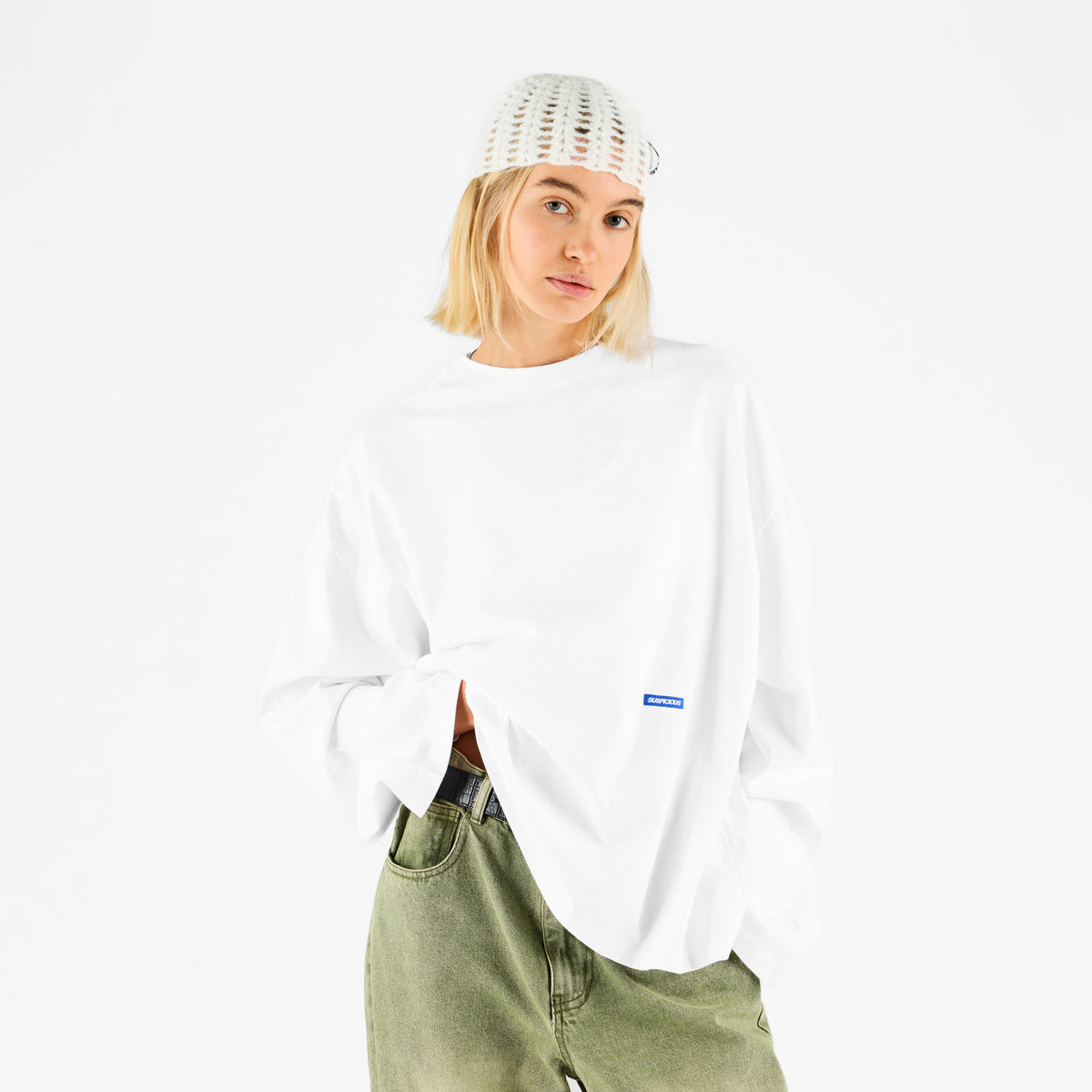 Basics / Basic Longsleeve - White