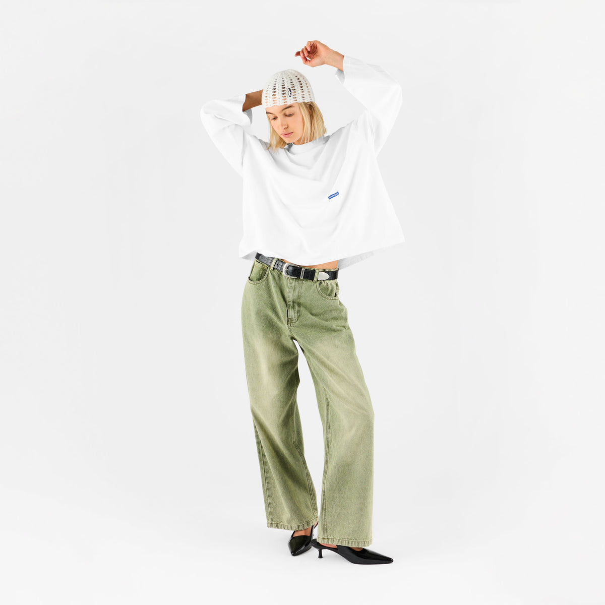 Basics / Basic Longsleeve - White