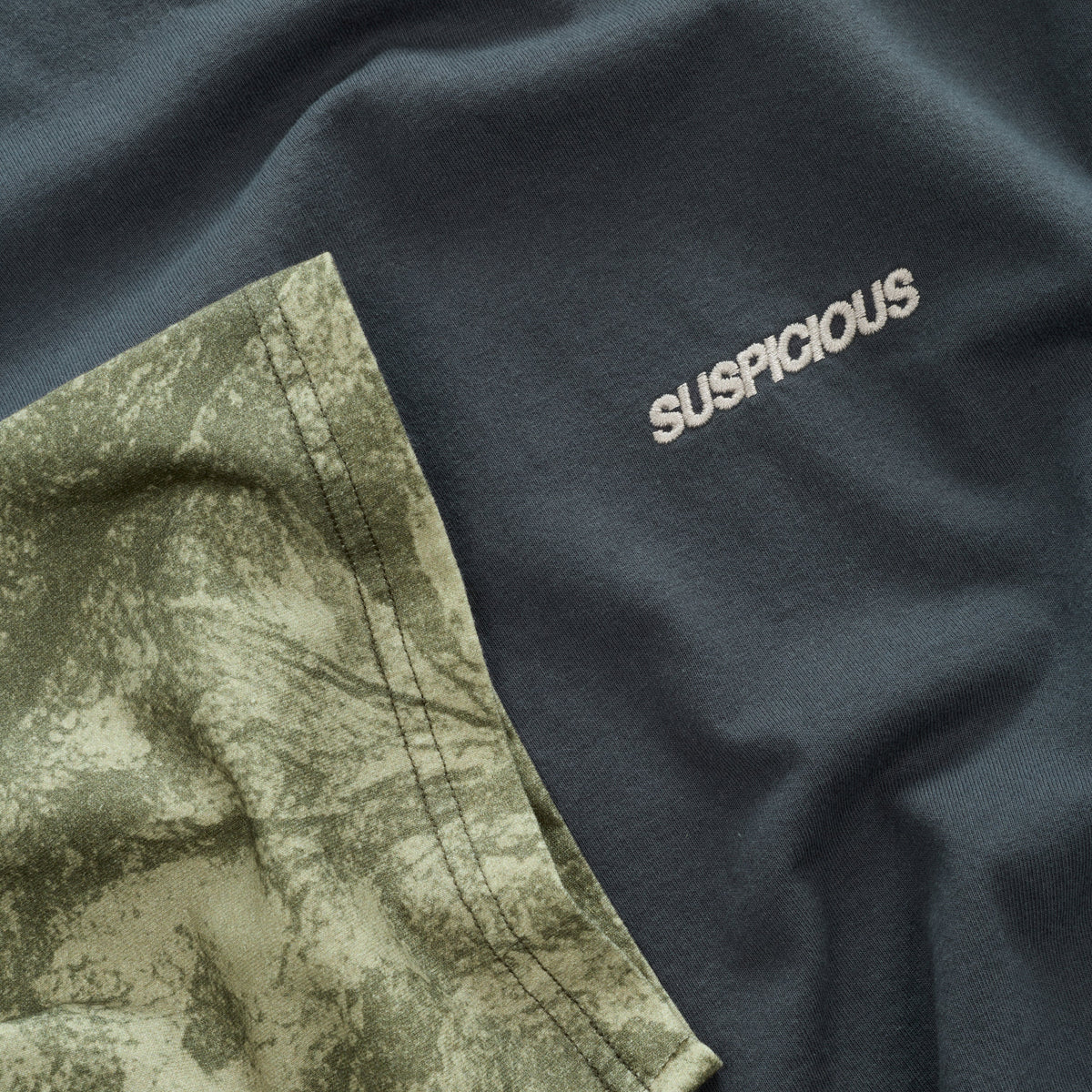 Softground / Essentials Layered Longsleeve - Graphite & Faded Leafs
