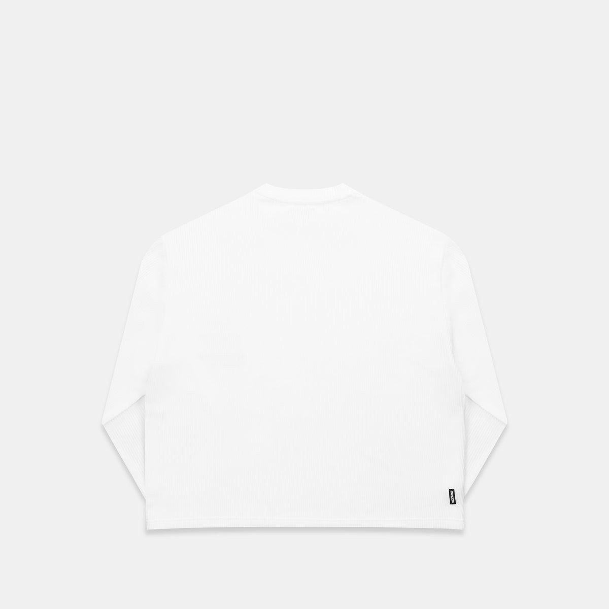 +351 Cotton / New Essentials Waffle Longsleeve - White