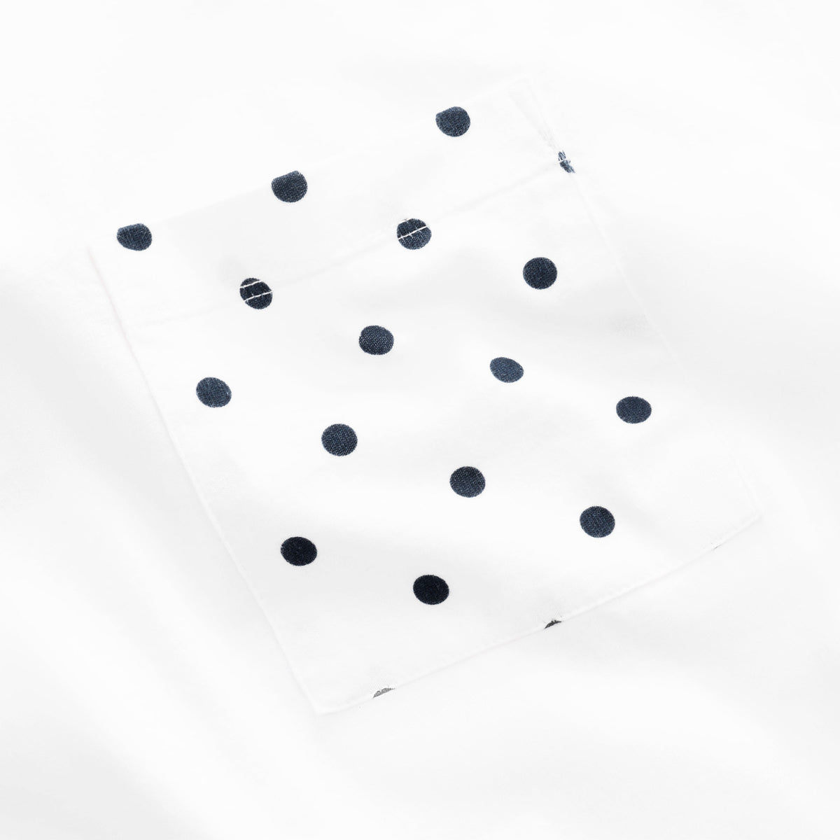 Polkaline / Polka Pocket Longsleeve - White