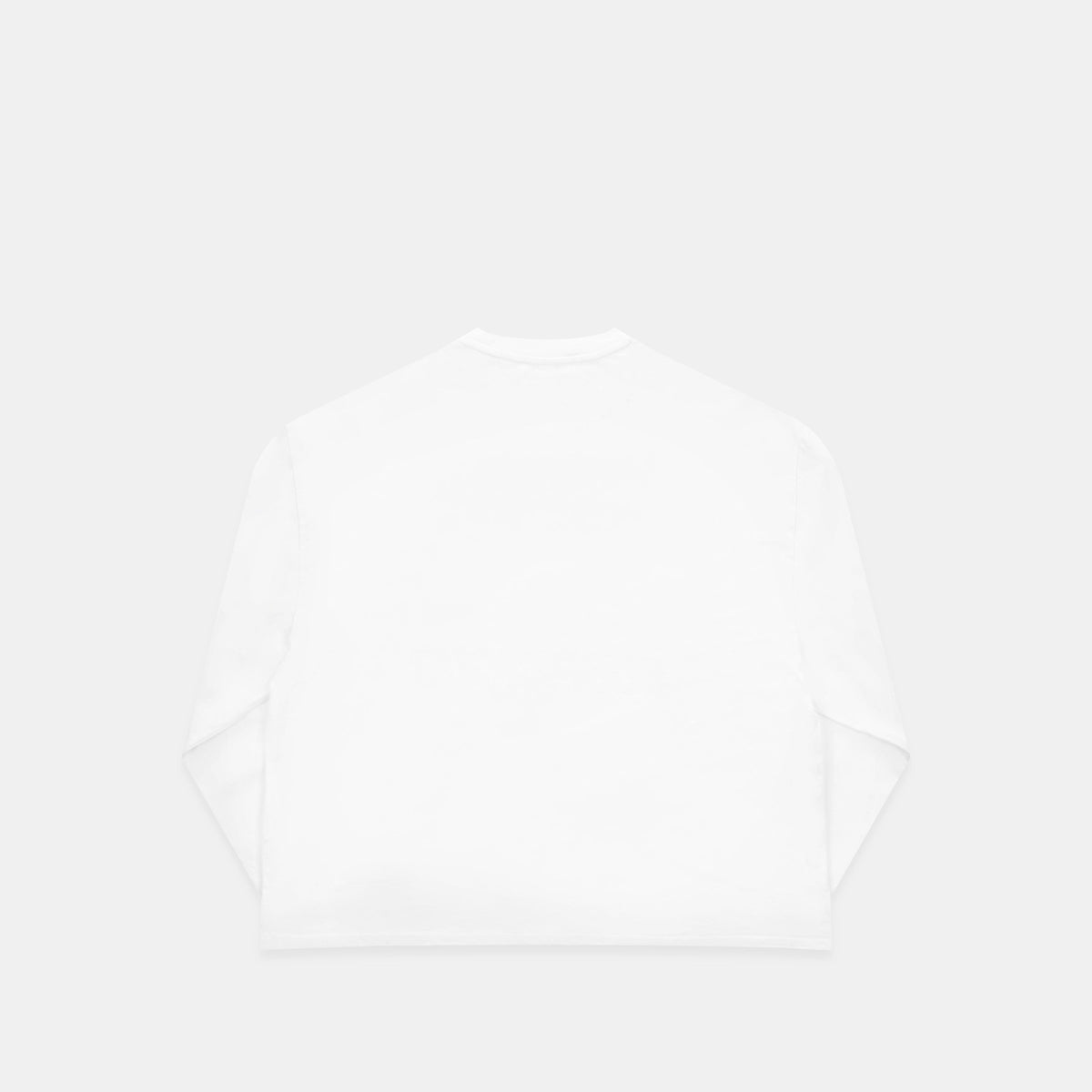 PL / Slanted Longsleeve - White